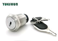 IP67 Dinilai Anti Vandal Push Button, 2 Posisi Key Rotary Switch 19mm
