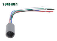 Light Push Button Beralih Socket Plug Untuk 19mm Lubang Pemasangan 5 Pin 15 cm Kawat Pigtail