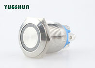 Reset Sendiri LED Logam Push Button Beralih 304/316 Shell Stainless Steel