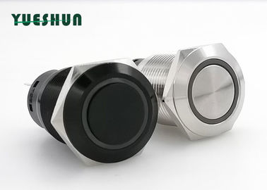 Cina Ring Symbol LED 19mm Push Button, Sesaat Menempel Logam Push Button Switch pabrik
