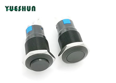 Cina 16mm Mounting Hole Logam Push Button Beralih 5 Pin Dengan CE RoHS Certication Distributor