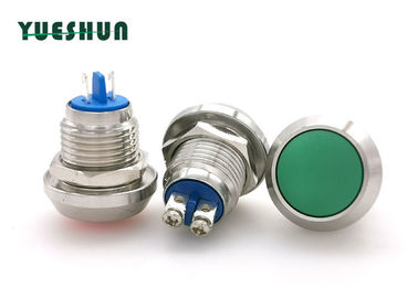 Cina Ball Round Head SS Push Button Beralih Normal Terbuka 1-6 mm Tebal Panel Pemasangan Distributor